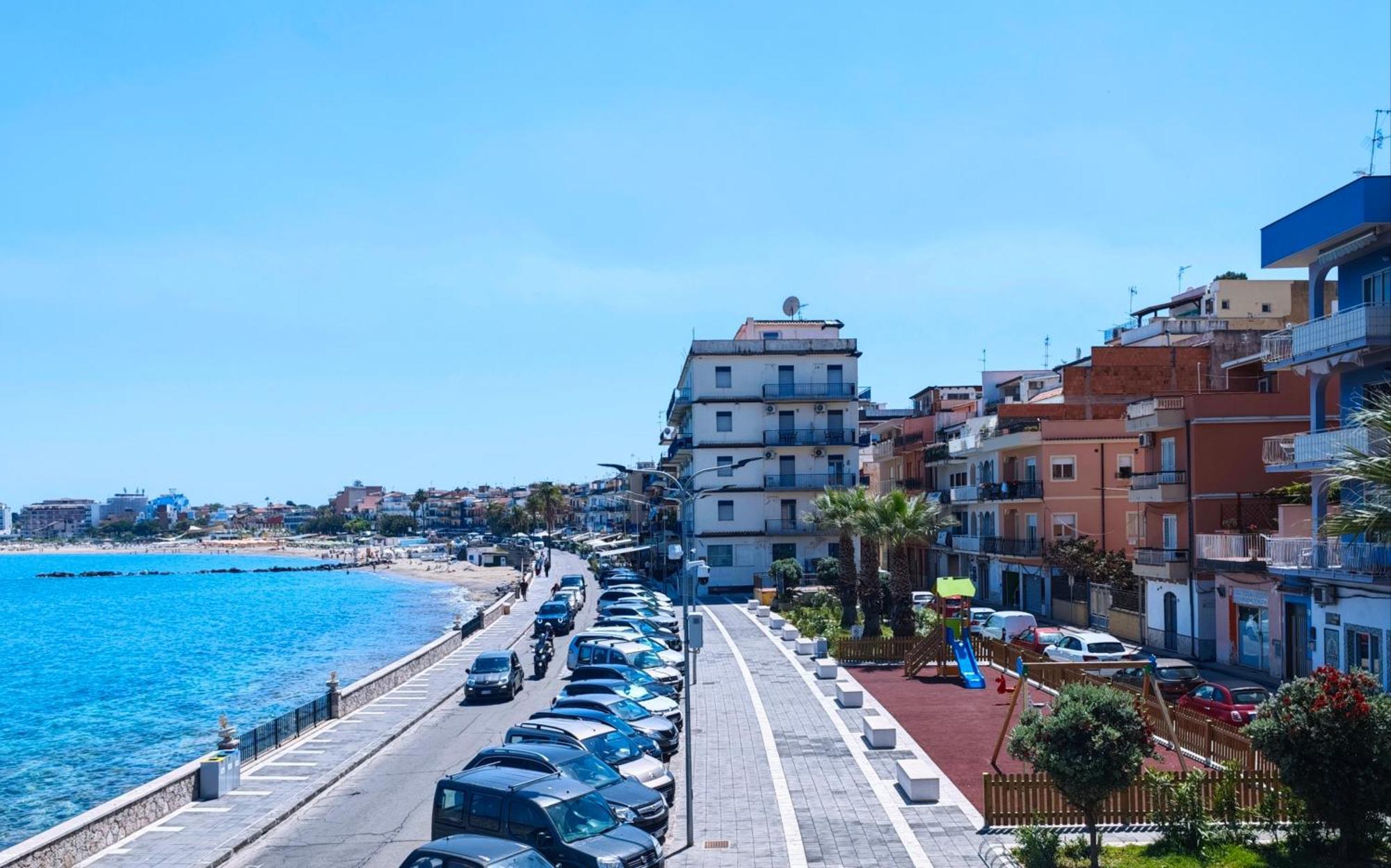 Super Panorama & Astonishing Apartment Seaview จีอาร์ดีนี นักซอส ภายนอก รูปภาพ